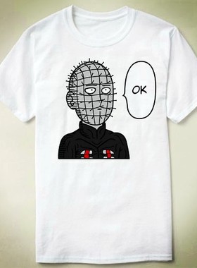 Hellraiser鬼吃人pinhead钉头鬼onepunchman一拳超人ShirtT恤