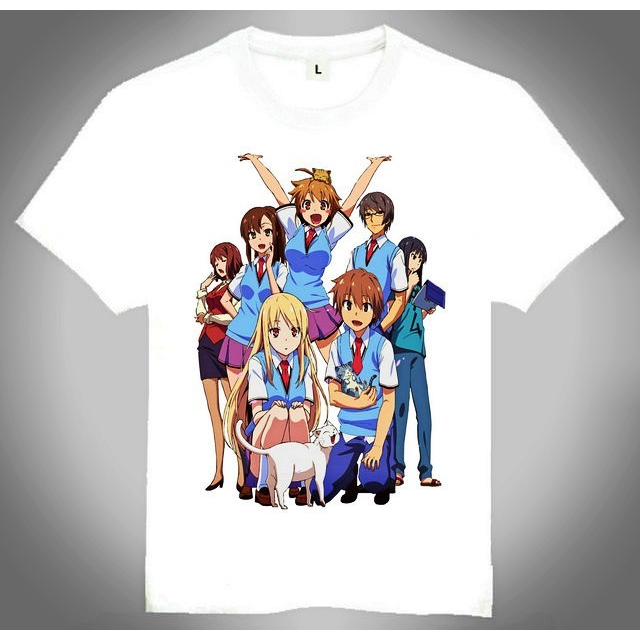 The Pet Girl of Sakurasou T-shirt樱花庄的宠物女孩T恤 动漫T恤