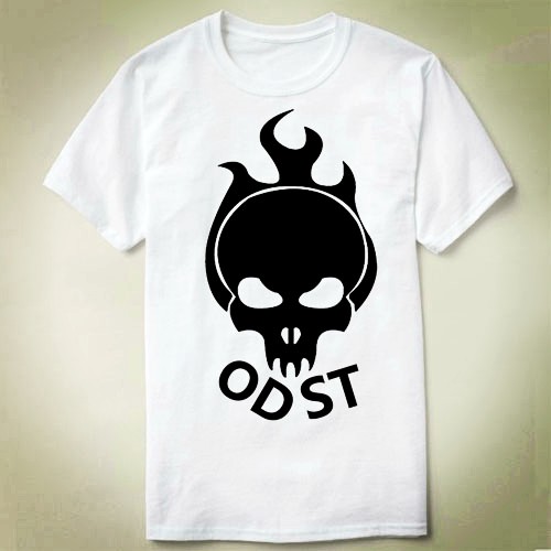 HALO ODST Chief Tee Shirt光环士官长 圆领衣服DIY定制T恤成人
