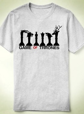 GameofThrones权力的游戏圆领衣服上衣成人TeeT-ShirtT恤5