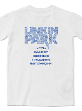 夏季青少年林肯公园Linkin Park短袖T恤休闲时尚小清新圆领衣服