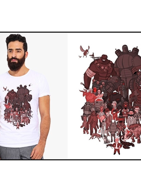 Fallout4vaultboy辐射4T-Shirt成人T恤班服上衣TEE圆领上衣15