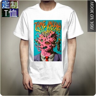 T-shirt 澳大利亚乐队tame impala驯服黑斑羚男士短袖T恤潮款