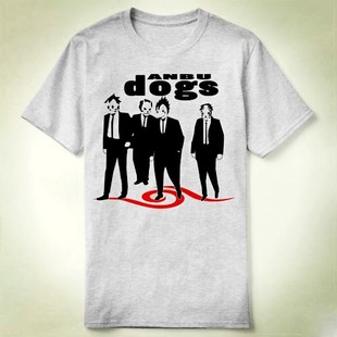 Naruto Reservoir Dogs quentin火影忍者 落水狗tee Shirt新款T恤