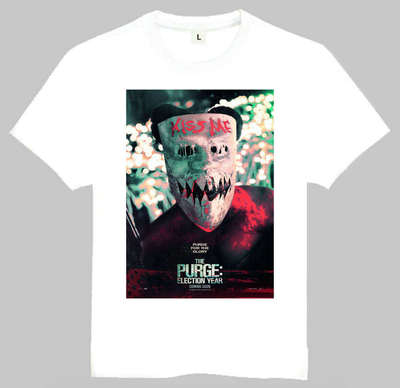 The Purge T-shirt 人类清除计划 T恤 订制T恤 潮流电影系列T恤8