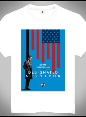 Designated Survivor T-shirt 指定幸存者 T恤 白色 美剧潮流T恤