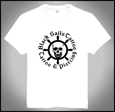 Black Sails T-shirt 黑帆 T恤 欧美潮流T恤 白色短袖 黑帆 T恤