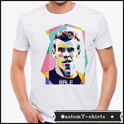 加雷斯·贝尔 Gareth Bale文化衫短袖男女成人  T恤T-shirt7