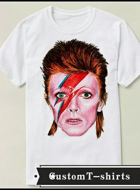 大卫鲍伊 David Bowie   文化衫短袖男女成人  T恤T-shirt7