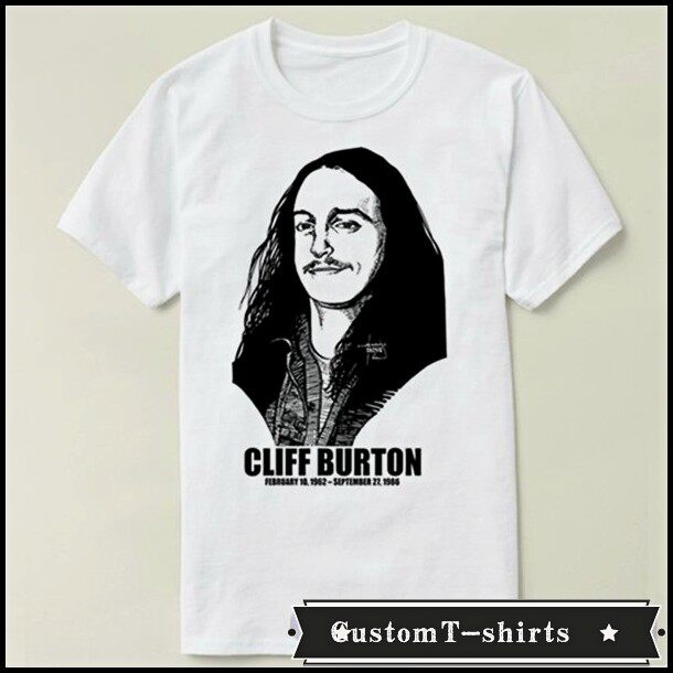 cliff burton克利夫·伯顿   文化衫礼物男女 t恤t-shirt