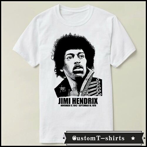 Jimi Hendrix吉米·亨德里克斯  文化衫短袖男女 T恤T-shirt7