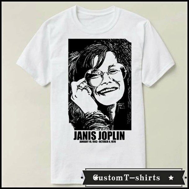 janis joplin珍妮丝·贾普林   文化衫礼物男女 t恤t-shirt