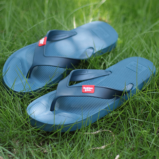 泰国Rubber Soul原装进口乳胶防滑拖鞋休闲舒适凉鞋沙滩人字拖鞋
