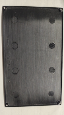 电路板防尘盖，61000-007 Eurocard 盖, 160 x 100mm 塑料盖板