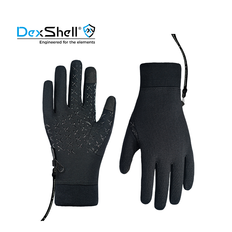 戴适 DexShell防水手套户外StretchFit薄织羊毛内里三层贴合 触屏