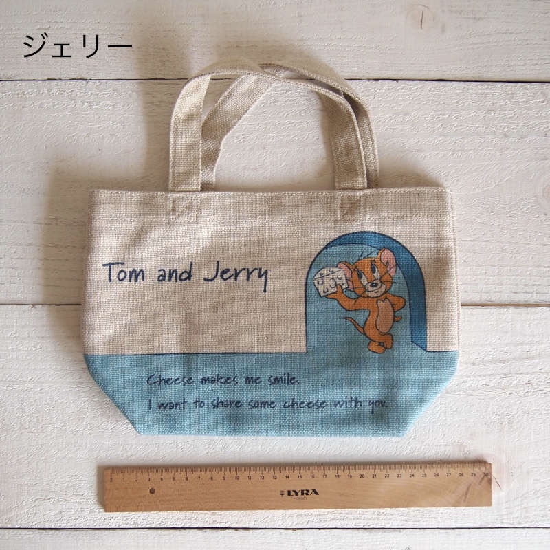 上新出日本Tom and Jerry官方限定大合集麻料帆布款-封面