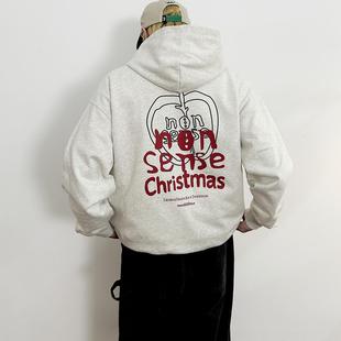 苹果 BUllSHITLAB 圣诞节限定 450克重连帽卫衣 FW24 NOSD