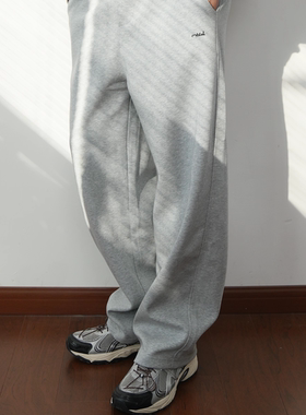 NOSD (by BUllSHITLAB) 25FW  基础系列 空气层“clean”宽松卫裤