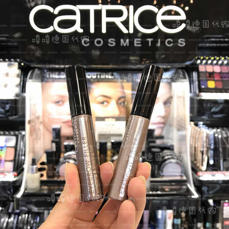 现货包邮 德国catrice自然持久锁色丰盈眉毛填充刷/染眉膏液眉笔