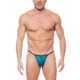 HOMME 性感条纹迷你男士 丁字裤 GREGG 高弹透气立体U凸囊袋 221014