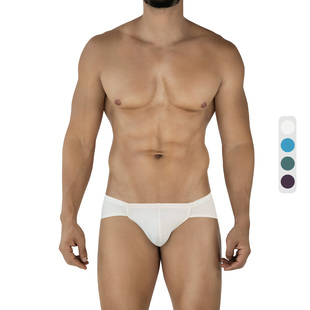 CleverModa 性感高弹男士三角内裤薄透气高叉运动U凸囊袋经典2043