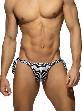 ADDICTED 性感低腰镂空男士三角泳裤 ADS384