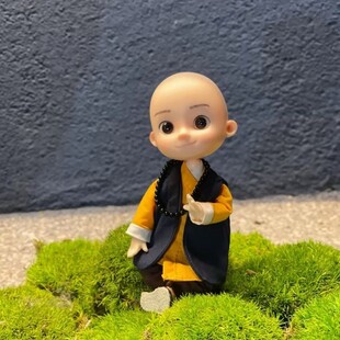 蓝烟斗Piper X 一禅小和尚正版授权 首款MJD可动玩偶手办高档礼物