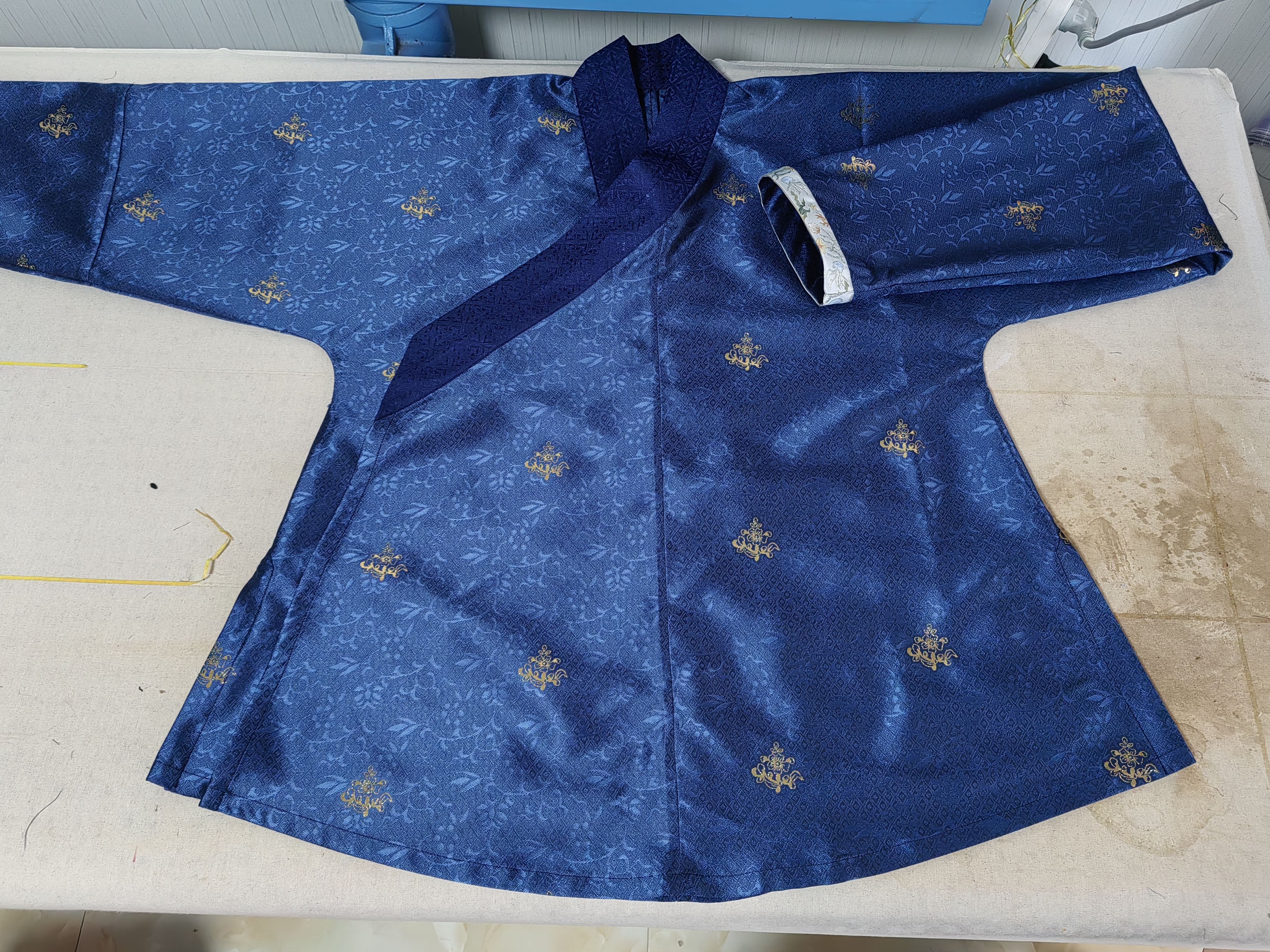 戒骄戒躁来料定制汉服长衫
