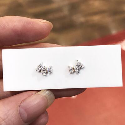 925银小众设计狗狗清新时尚