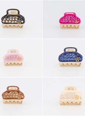 新品法国Alexandre De Paris巴黎亚历山大经典3cm旺多姆抓夹发夹