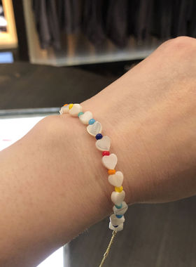 女珠贝小清新小众设计爱心