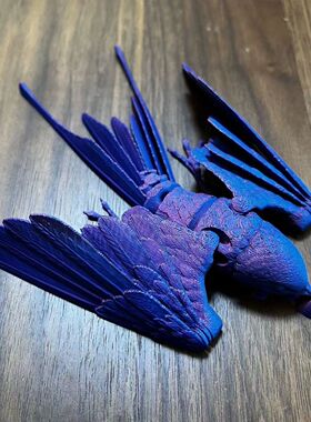 3D打印燕子鸽子和平鸽 创意礼物模型玩具 DIY上色涂色仿真鸟