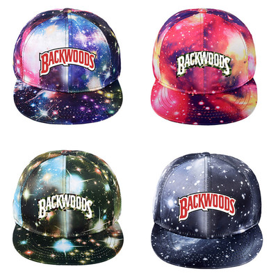 Backwoods帽子雪茄四色星空帽子应援韩版棒球帽平沿帽男女鸭舌帽