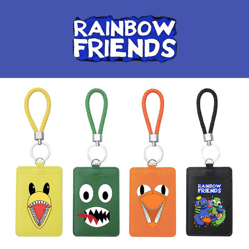 Rainbow Friends彩虹朋友卡套卡通人物系列可爱简约学生公交车套