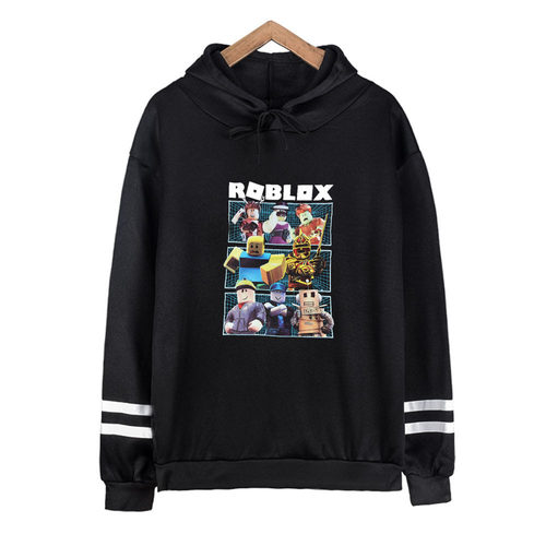 游戏Roblox周边卫衣时尚连帽衫街头潮流加绒外套男女