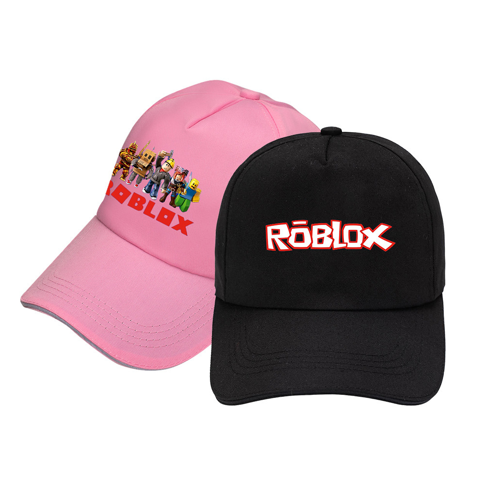 Roblox游戏周边帽子时尚男女鸭舌帽棒球帽户外遮阳帽个性嘻哈帽子