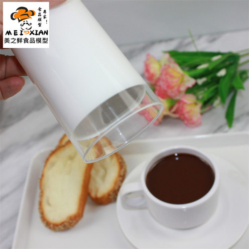 仿真咖啡牛奶模型饮料杯西餐厅装饰甜品整蛊假食物拍摄玩道具包邮