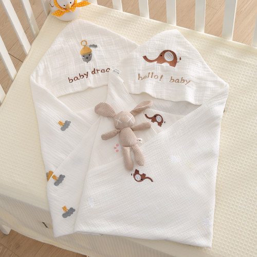 麦乐婴抱被柔软舒适恒温保暖