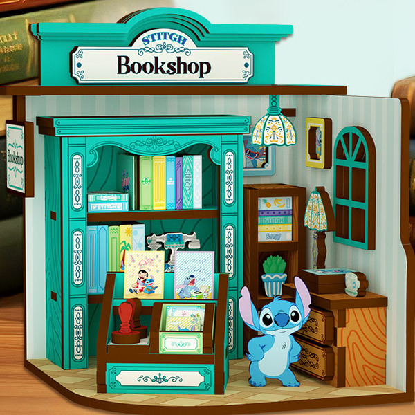 史迪仔木质立体拼图3D生日礼物