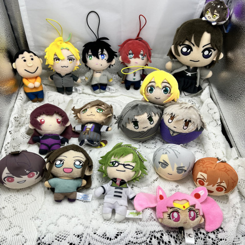 日单动漫催眠麦克风刀剑乱舞idolish7美少女战士毛绒玩具公仔挂件