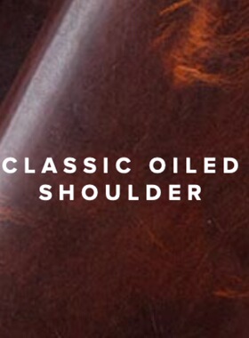 s家皮革 英国Charles F Stead classic shoulder经典双肩油蜡牛皮