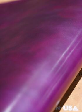 s家皮革 Horween Shell Cordovan  美国霍尔文 马臀皮 紫色