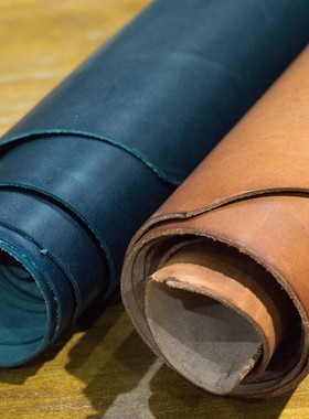 s家皮革 美国horween霍尔文Dublin都柏林 手工皮料 植鞣牛皮