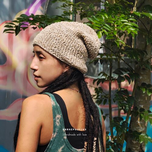 RNRNEPAL男女通用嬉皮包头帽