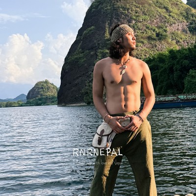 RNRNEPAL棉麻牛皮自然风多功能包