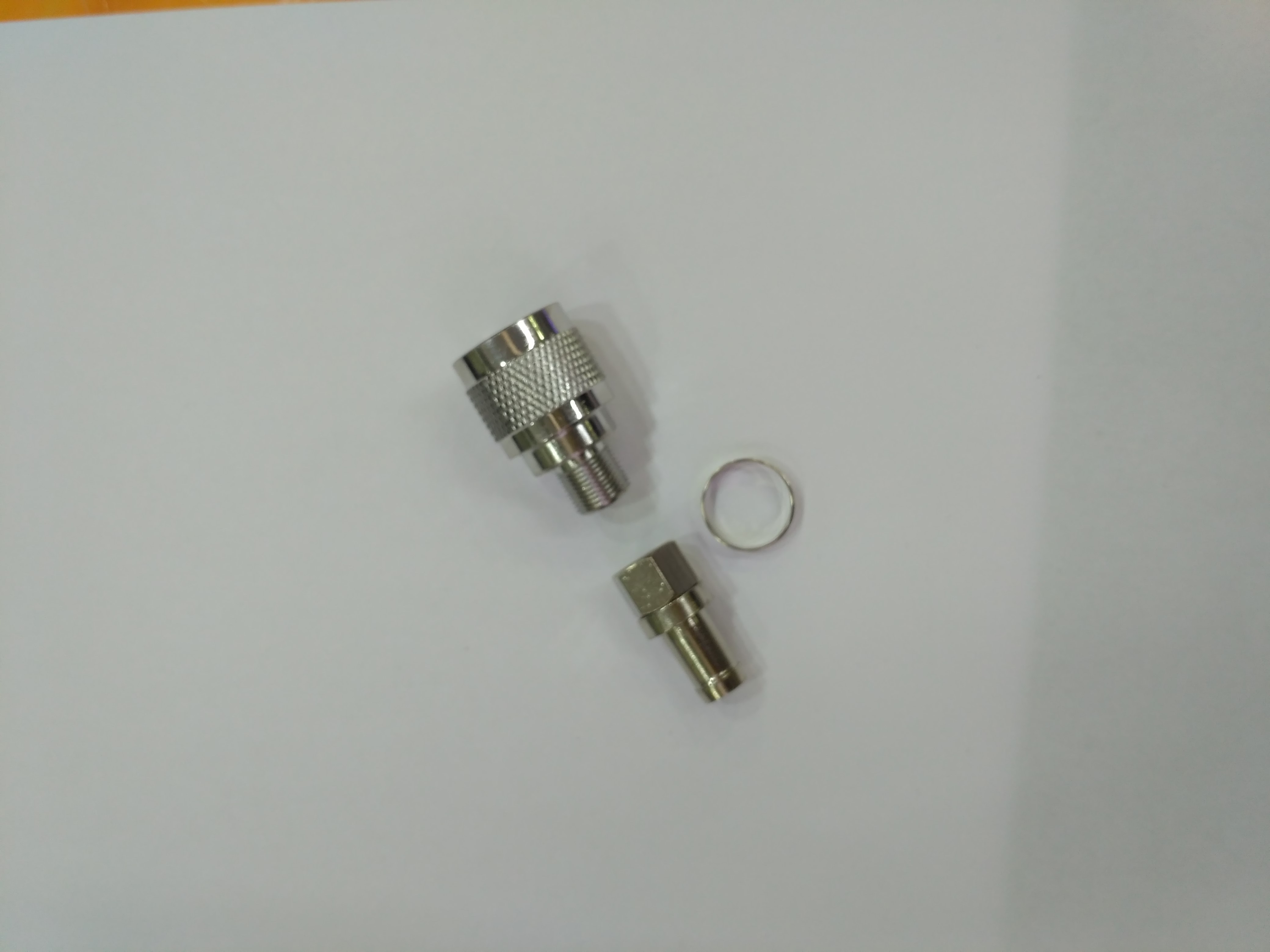手机信号放大器扩大器专用连接N转F头公制 N转F头+杠7公制F头套装