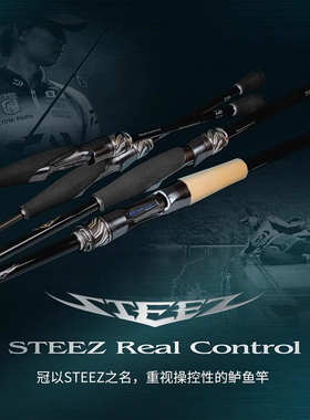 23款DAIWA达亿瓦STEEZ RC史帝兹路亚竿泛用鲈鱼鳜鱼竿四弟子钓竿