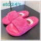 ABTR008 迪士尼联名 女子休闲运动拖鞋 et024 李宁粉色草莓熊