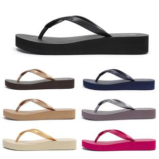 沙滩防滑夹脚凉拖鞋 2.8cm人字拖女夏外穿厚底2025新款 BENNO IVAN