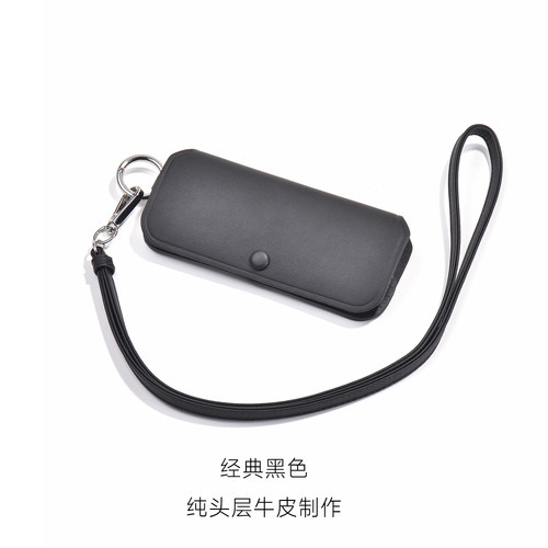 博主推荐时髦牛皮眼镜包